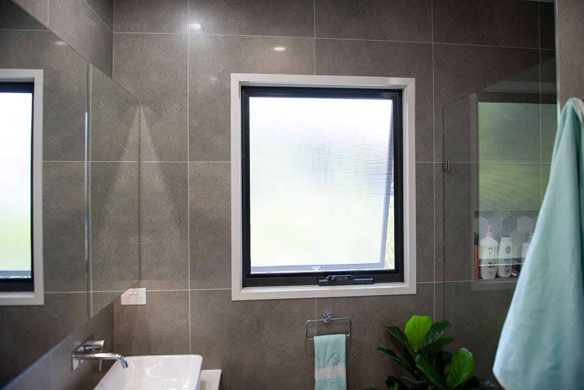 Crimsafe fixed window screen installation
