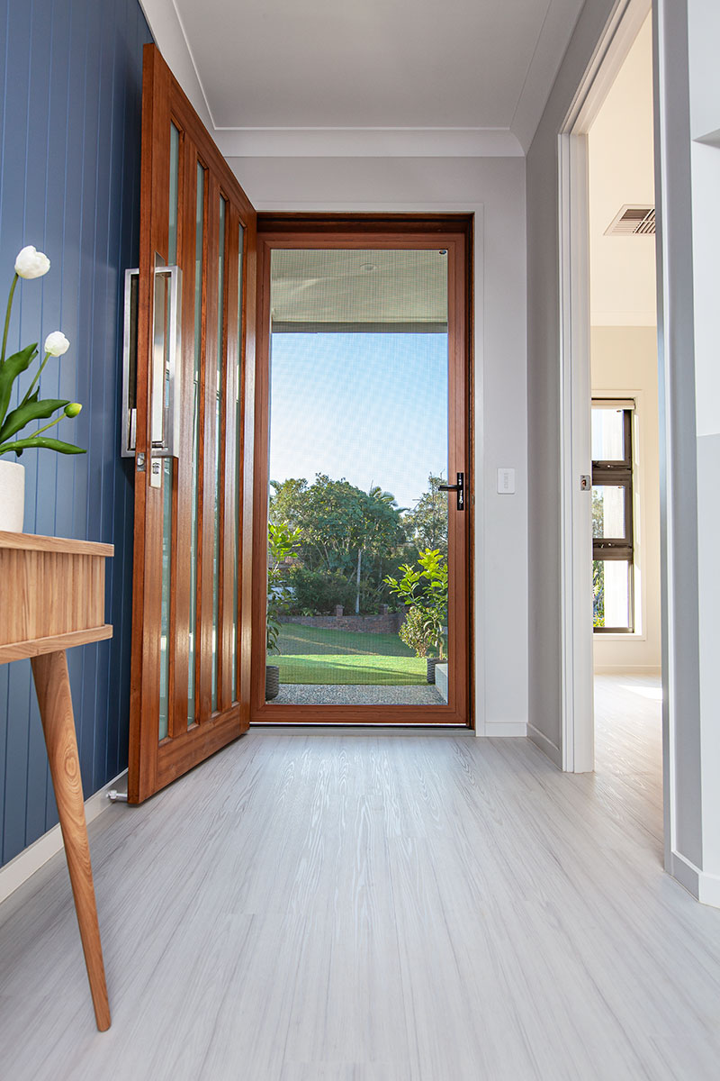 Crimsafe pivot security screen door installation