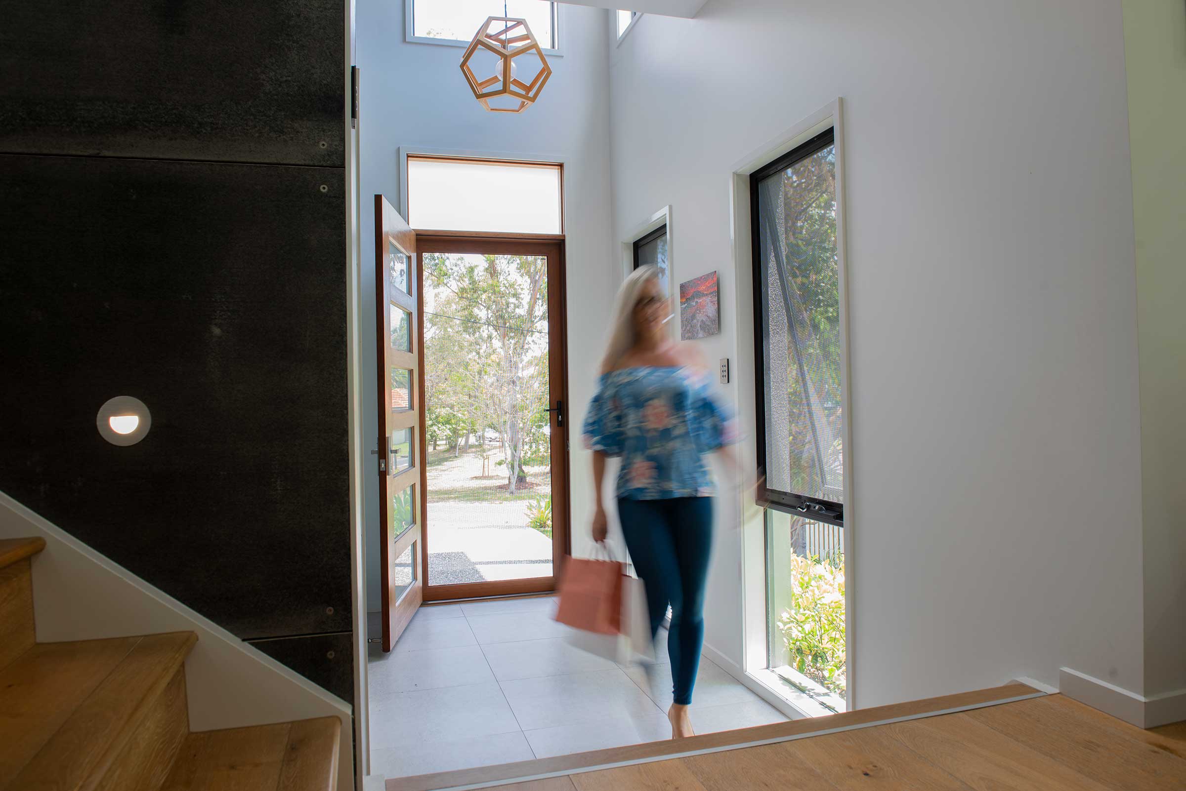 Crimsafe hinged security screen door installation