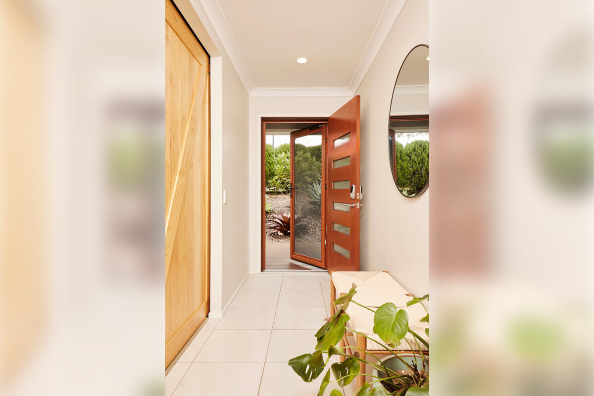Crimsafe double hinged security door installation