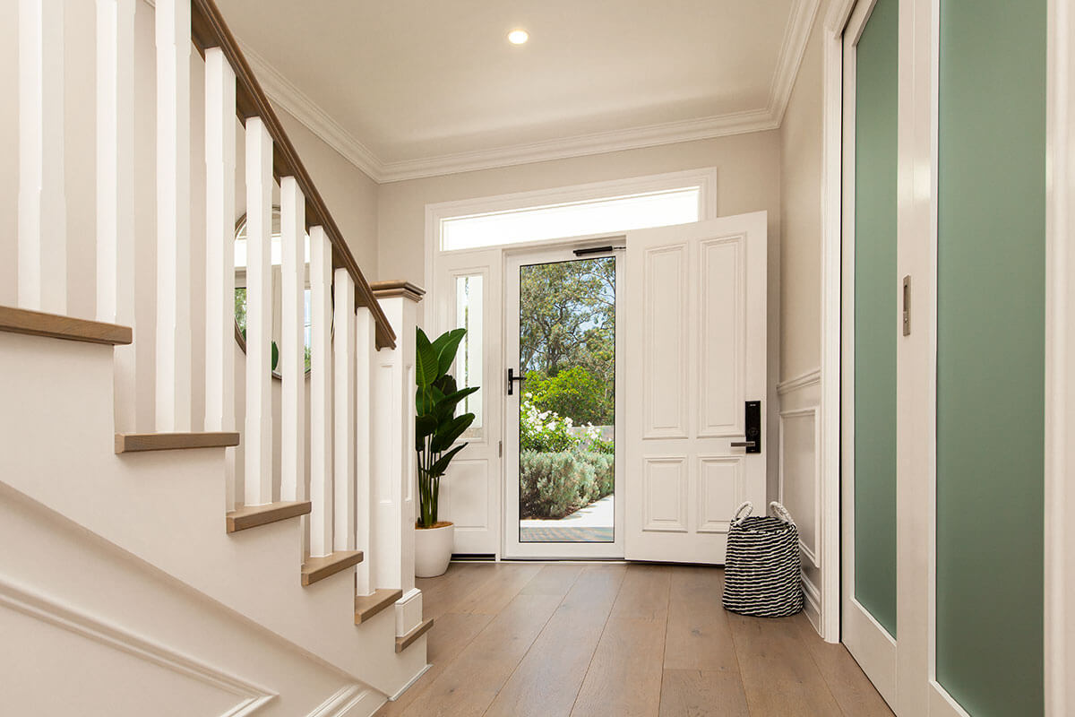 Crimsafe double hinged security door installation