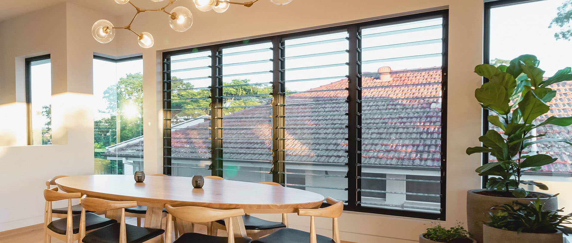 Crimsafe louvre window screen installation