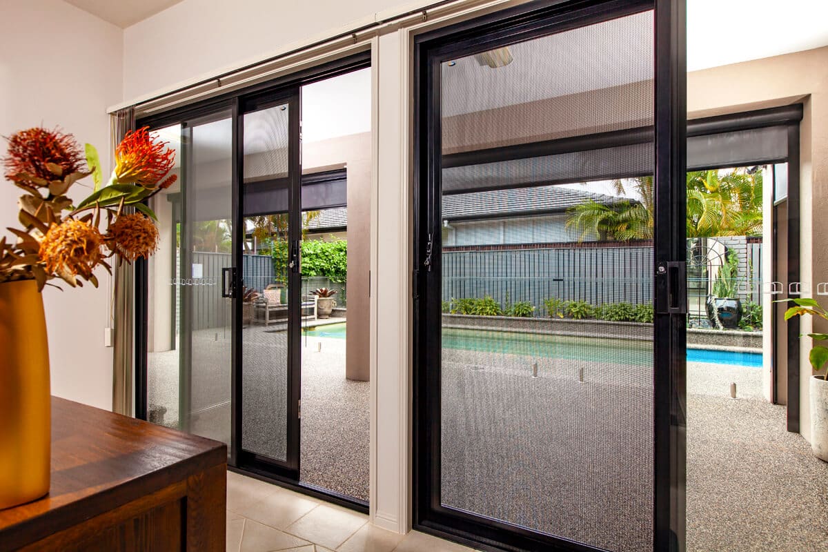 Crimsafe sliding door installation