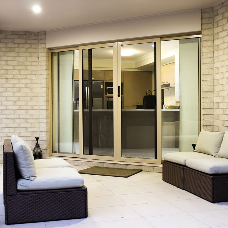 Crimsafe sliding door installation