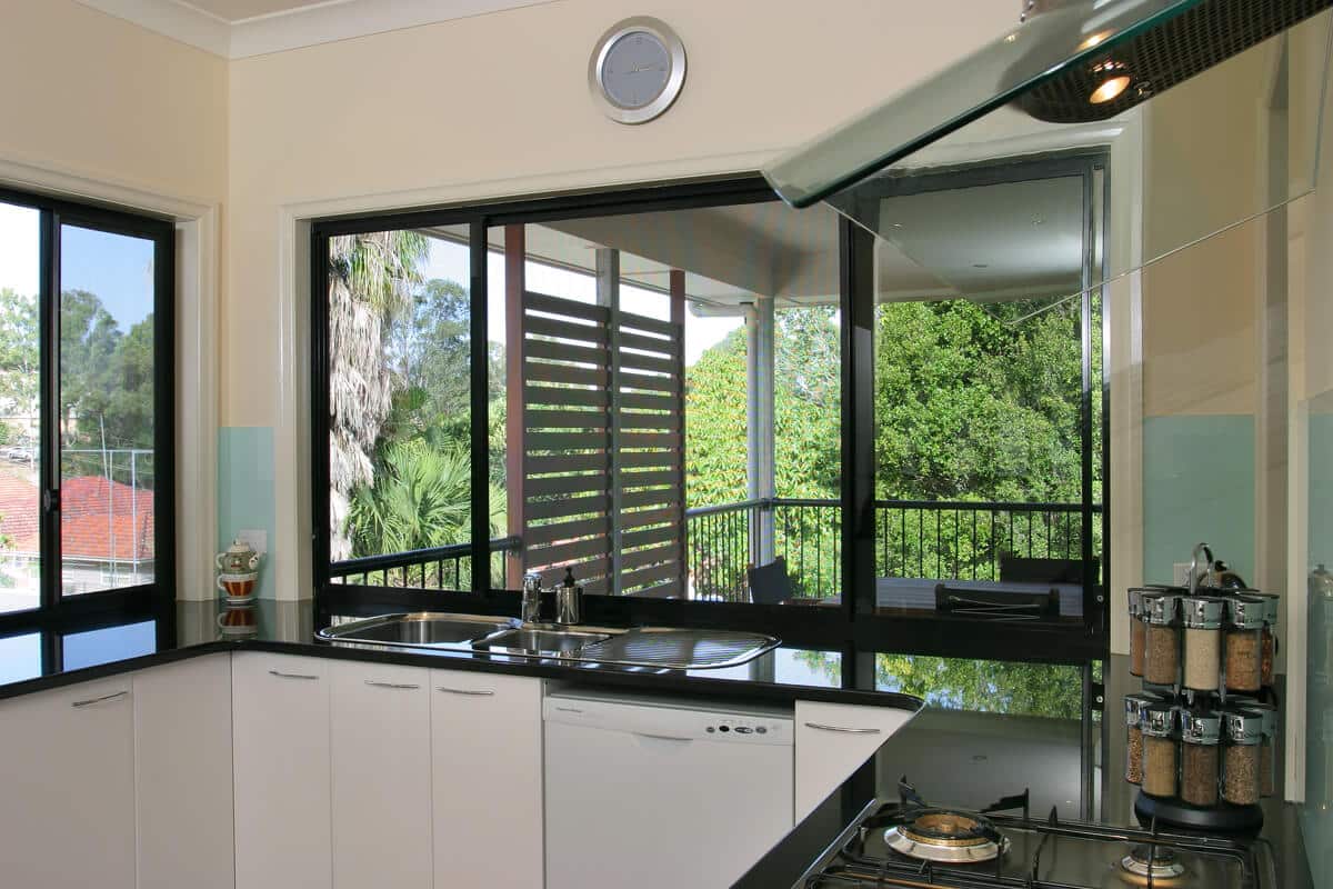 Crimsafe double hung window security screen