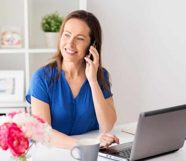 Securelux consultant during a client consultation