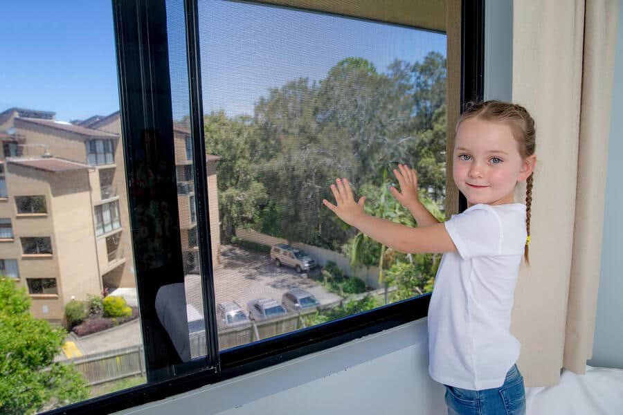 Crimsafe Kidscreen fall prevention screen for children's windows