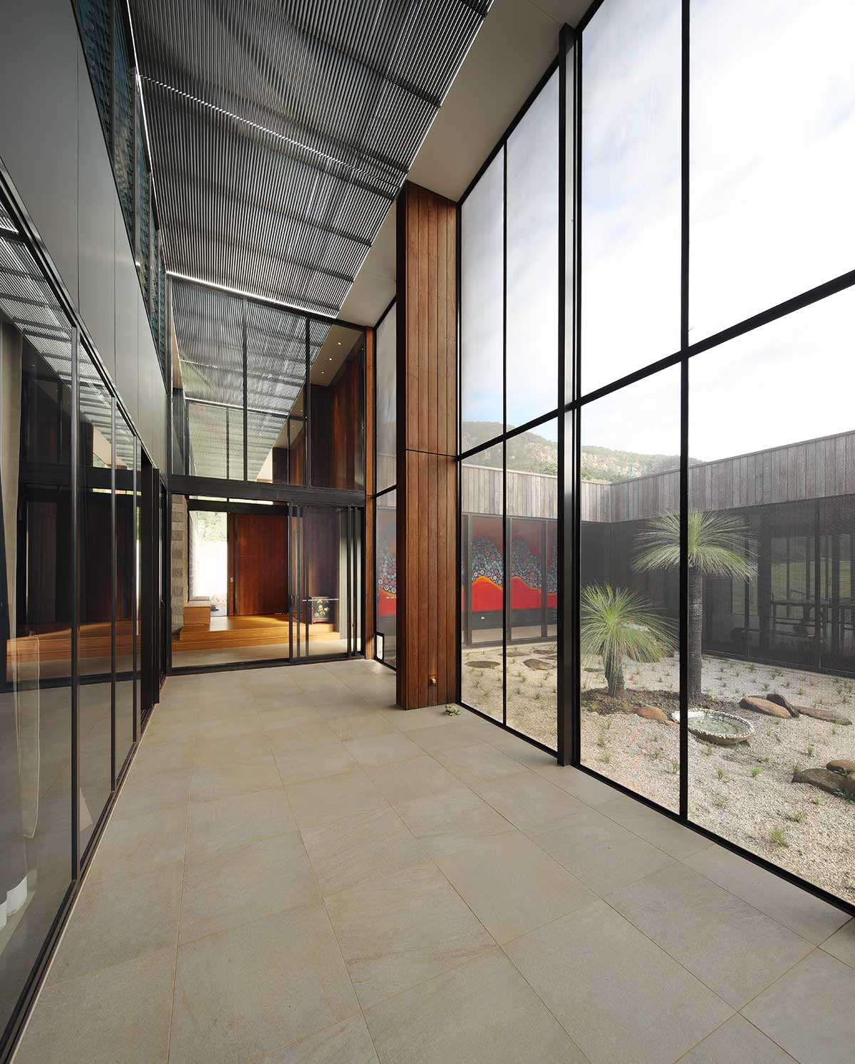 Crimsafe patio enclosure, additional view