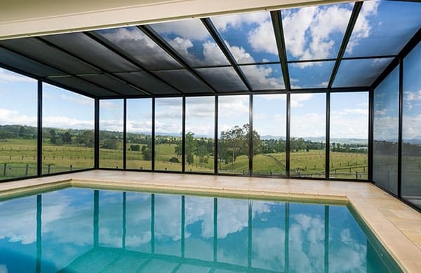 Crimsafe pool fencing and enclosure installation