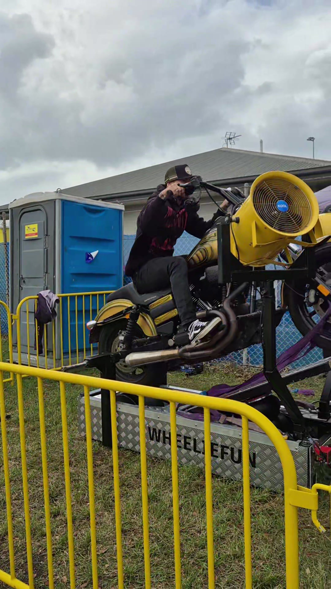 Wheelie Fun in action