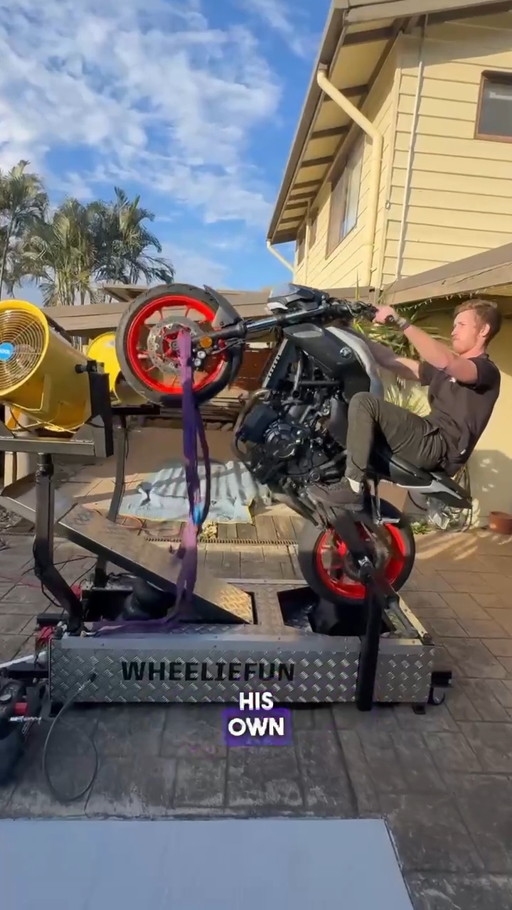 Wheelie Fun in action