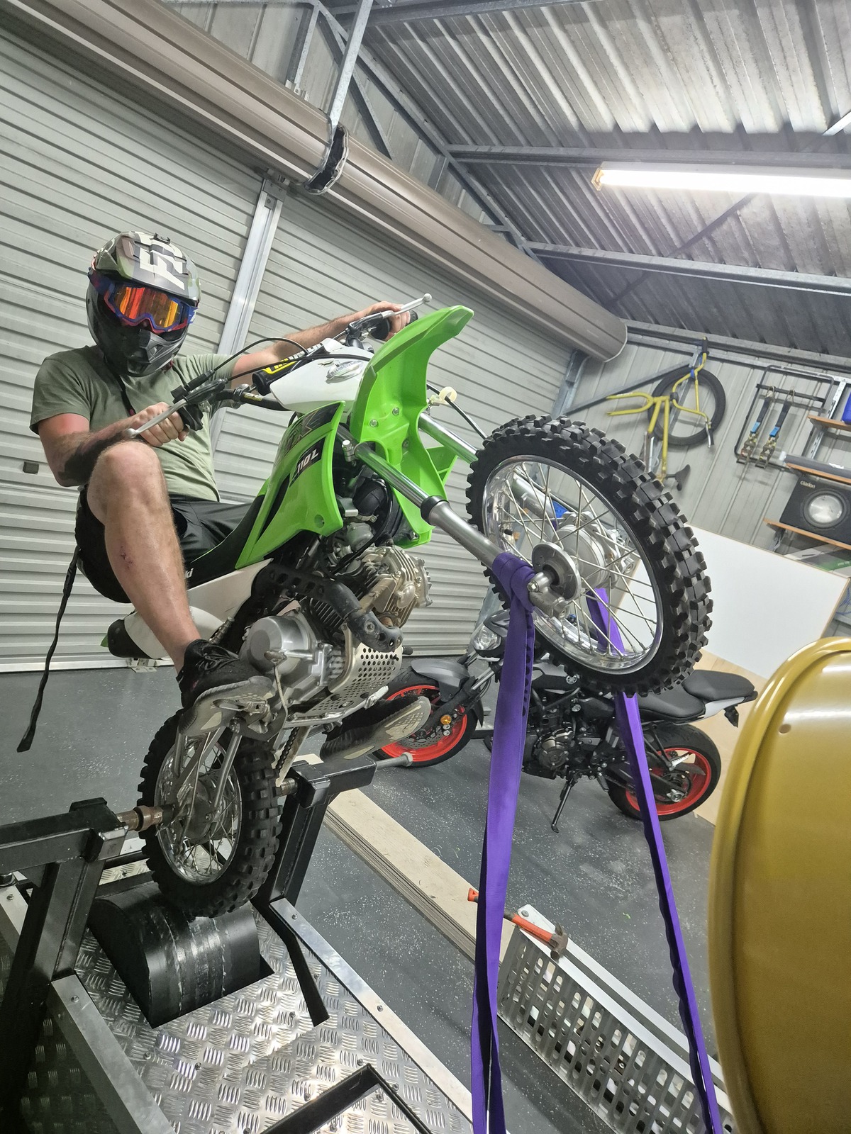 Wheelie Fun in action