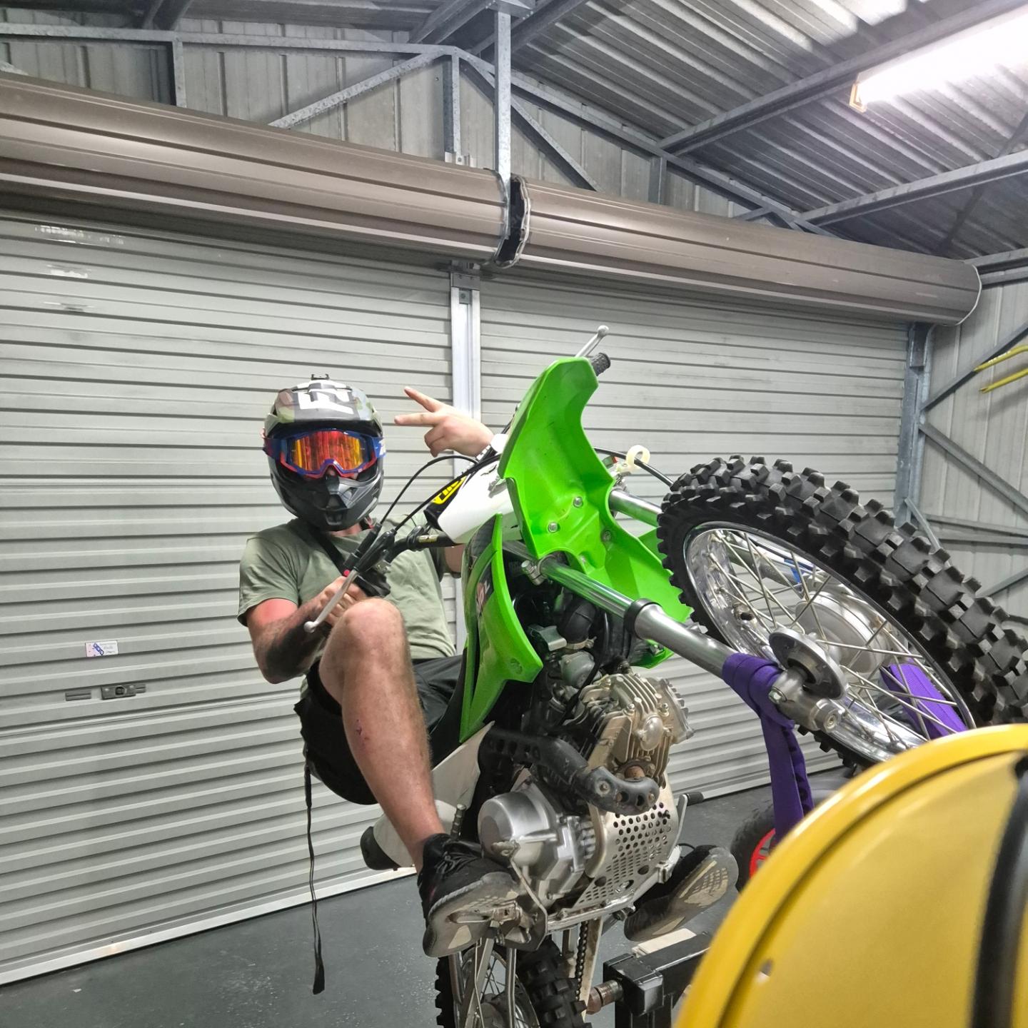 Wheelie Fun in action